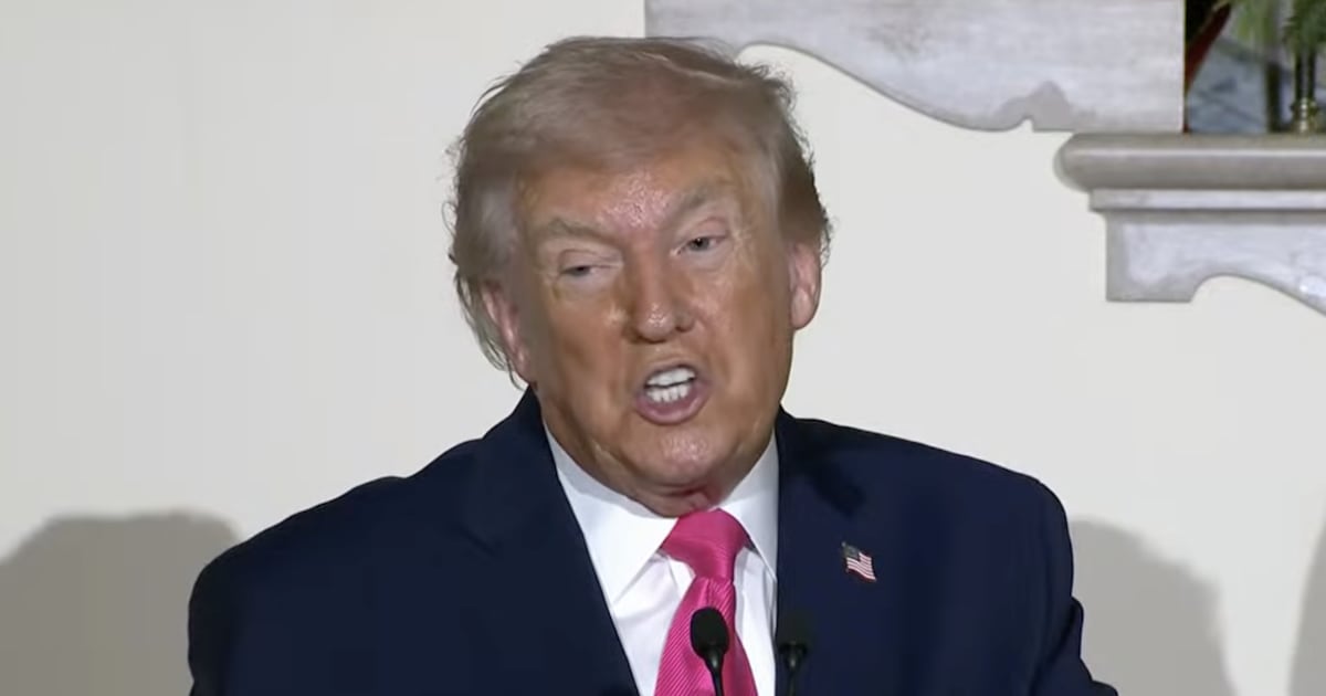 Sweaty Trump Rambles About Snakes and Thirsts Over Ivanka Lookalike