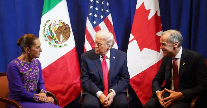 Donald Trump habla de su reunión con Sheinbaum y Carney: ‘Fue muy productivo, hablamos de comercio’