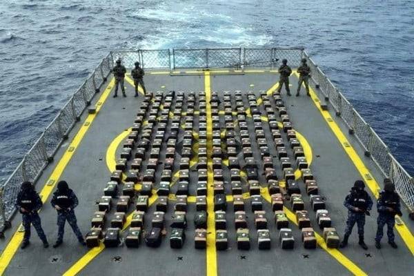 Suma Marina 51 toneladas de cocaína aseguradas en altamar