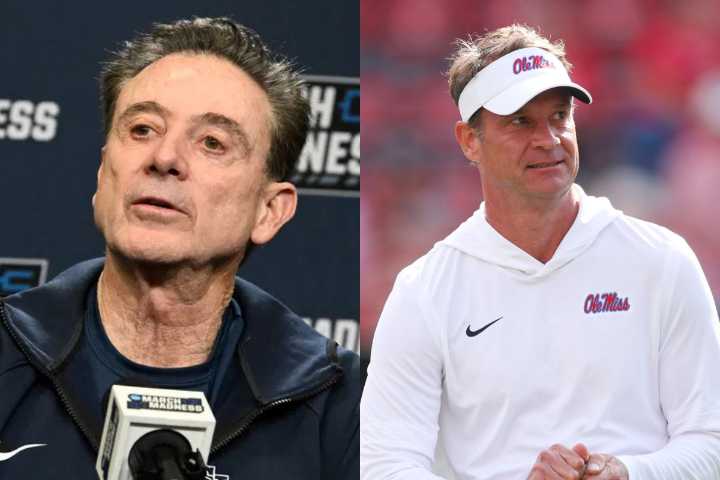 Rick Pitino Offers No Filter After Lane Kiffin Announces Decision To Leave Ole Miss For LSU