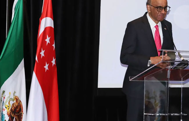 Singapur y México fortalecen integración, con cadenas de suministro e inversión tecnológica