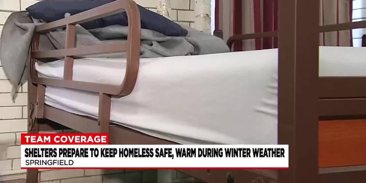 Springfield shelters prepare to keep unhoused safe during cold weather