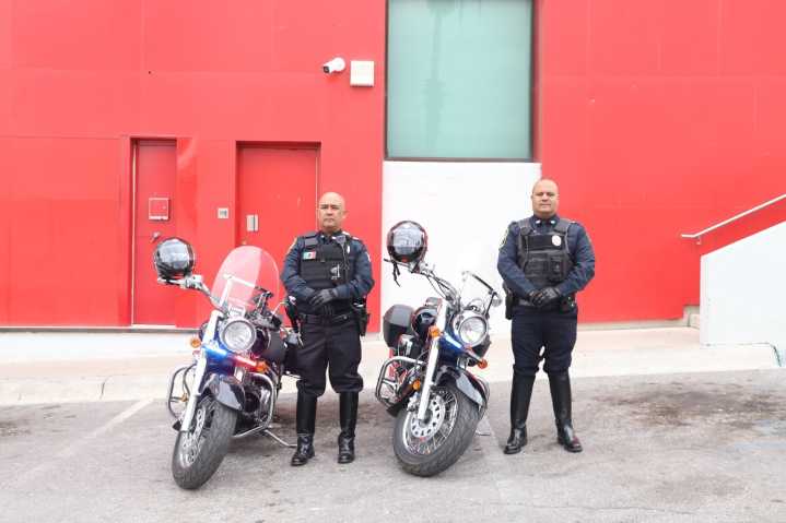 Escuadrón 300 vigila instituciones bancarias