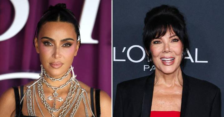 Kim Kardashian Says Kid Asked If She'll 'Get Facelift' Like Kris Jenner