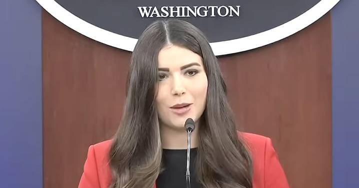 Pentagon Pete Mouthpiece Mocked for Softball Podium Debut