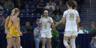 No. 19 Notre Dame women beat Morehead State 97-48, lose KK Bransford to injury