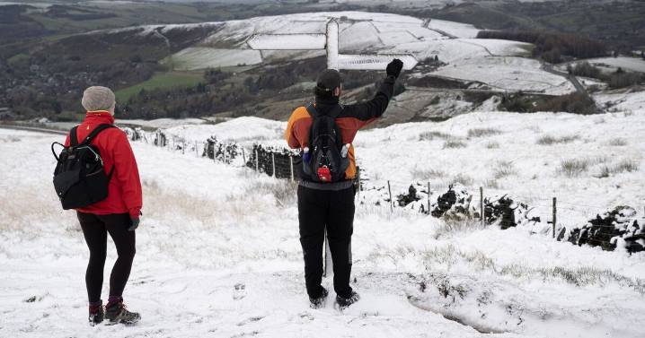 Snow forecast maps show England and Scotland hit in just days