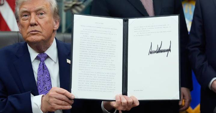 Trump signs executive order to block "excessive" state AI regulations