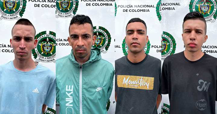 Estos sujetos serían los responsables de varios hurtos de motos en Ibagué