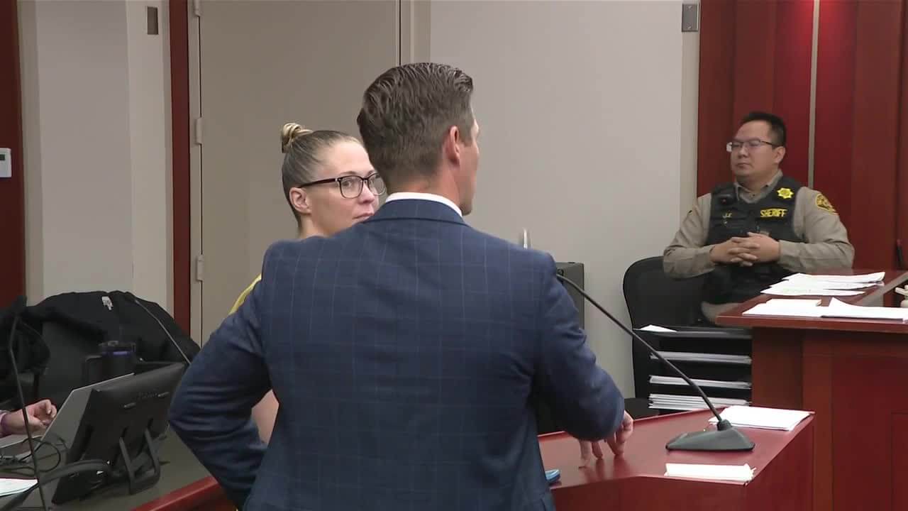 Jennifer Gledhill Makes Brief Court Appearance