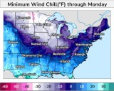 Wind chill just hit -34 degrees in part of Michigan, how long will this bitter cold last?
