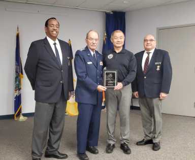 Queens Sen. John Liu named Civil Air Patrol Check Pilot of the Year