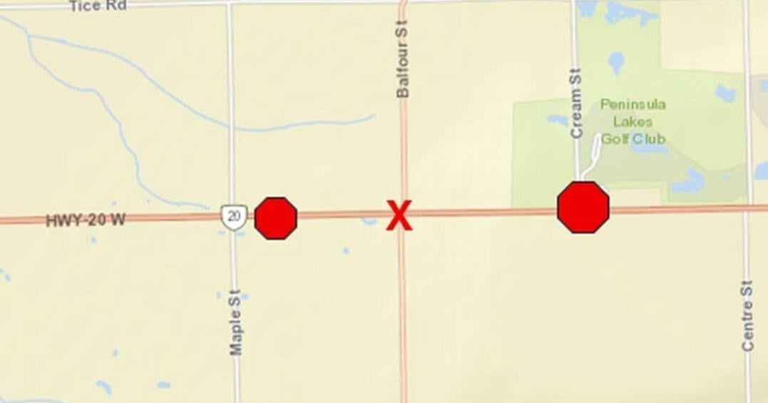 Driver hospitalized after 2-vehicle collision on Hwy. 20 in rural Pelham