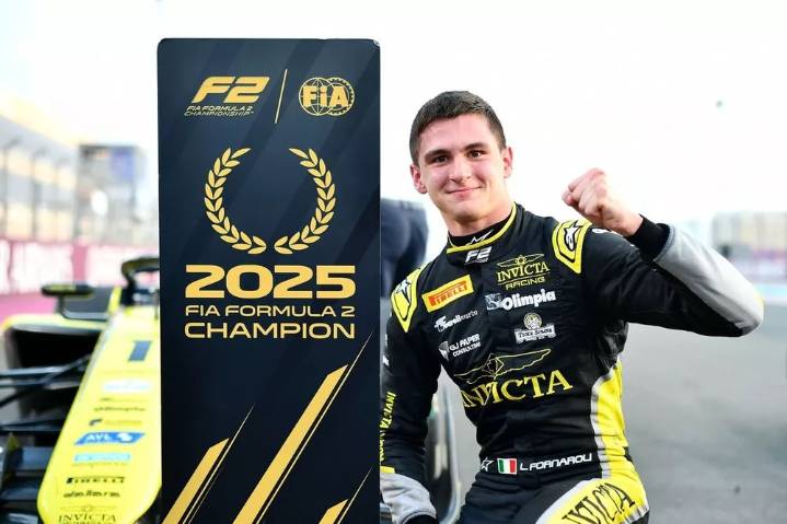 Fornaroli, campeón de F2, se une a McLaren como probador