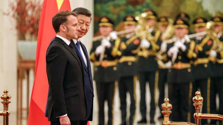 Tensión diplomática mundial: Emmanuel Macron insta a China a corregir los desequilibrios del comercio global