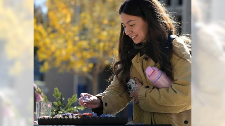 Woodwork, glass art sold for Christmas at Cal State San Bernardino