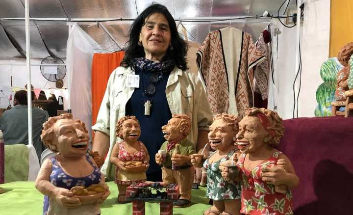 “La felicidad” de ser artesana