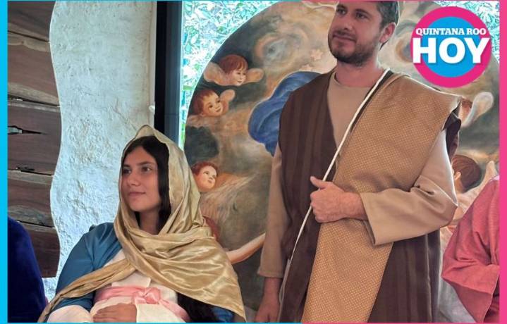 Alma Cruz Mendoza, encarna a María en la tradicional “Navidad en la Playa”