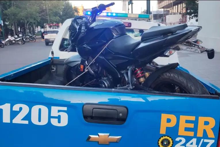 Recuperaron en Concepción del Uruguay, una moto que había sido robada en Colón
