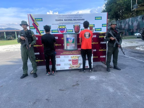 Por hurto de bien público detienen a dos sujetos en Montalbán, Carabobo