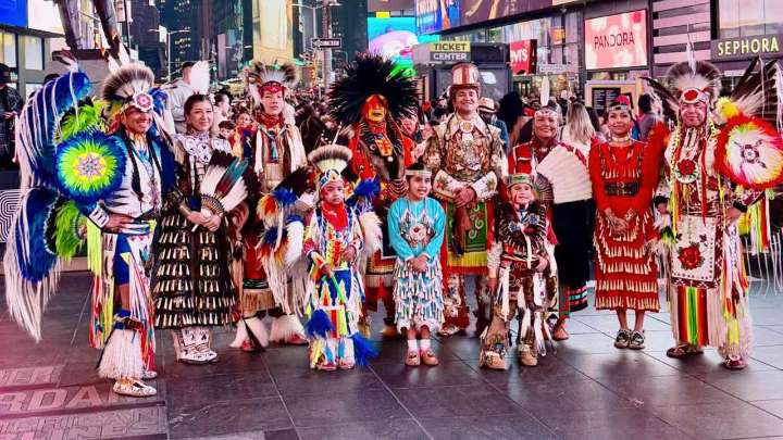 Red Lake Dancers Take Part in This Year’s Macy’s Thanksgiving Day Parade