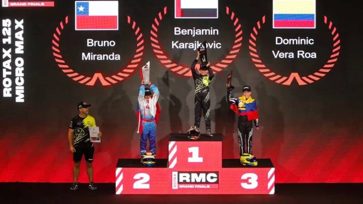 Dominic Vera consigue un histórico tercer puesto en el Mundial Rotax 2025 de Karts