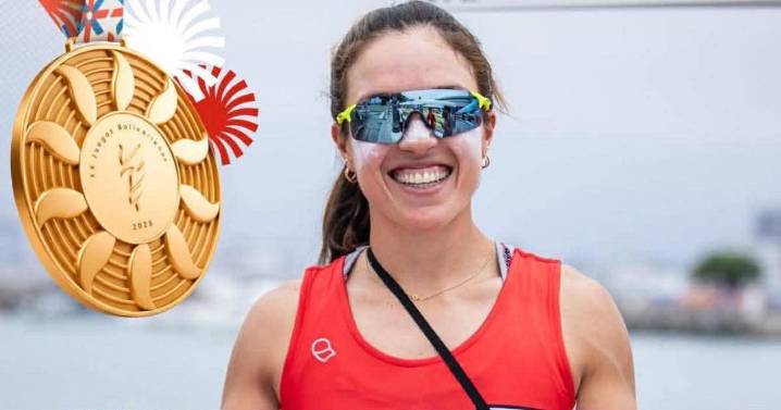 Valeria Palacios logró medalla de el oro en el Remo de los XX Juegos Bolivarianos Ayacucho