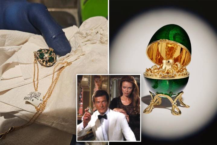 New Zealand police recover James Bond-inspired Fabergé pendant after 6 day wait
