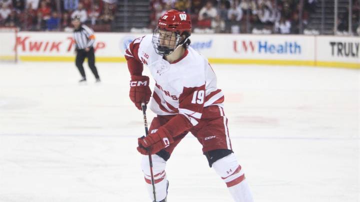 Wisconsin men's hockey sweeps Notre Dame, reclaims first in Big Ten