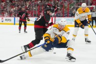 Hurricanes jump out to 5-goal lead, cool off Predators - The Rink Live | Coverage of youth, junior, high school and college hockey