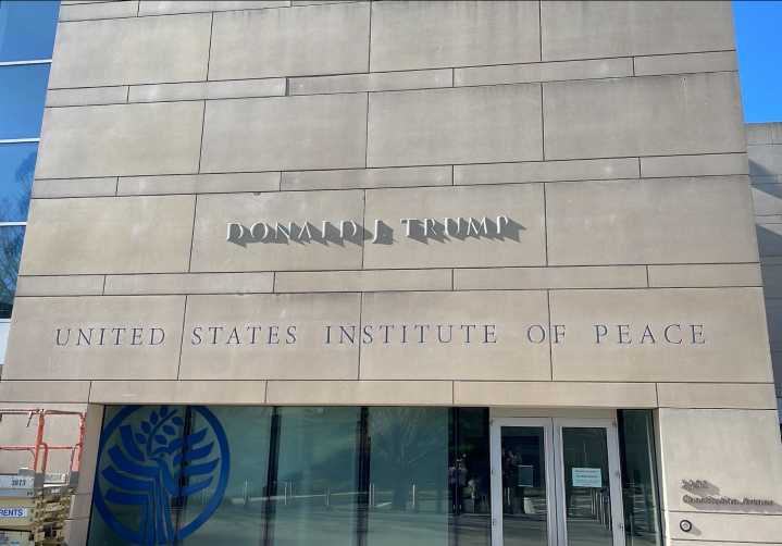 Of Course Trump Just Renamed The US Institute Of Peace After Himself