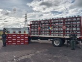 Retenidos 575 cilindros de gas contrabandeados en La Romana