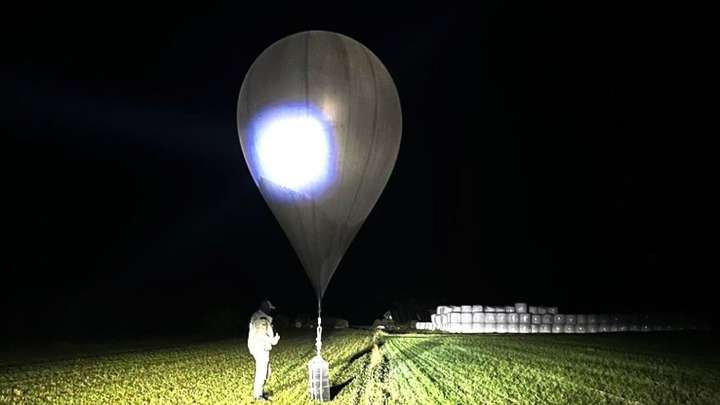 Belarus weather balloons force repeated closures of Lithuania's main airport : NPR