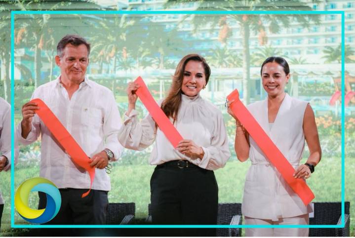Acompaña Mara Lezama Espinosa, la apertura del Hotel Riu Ventura en Cancún