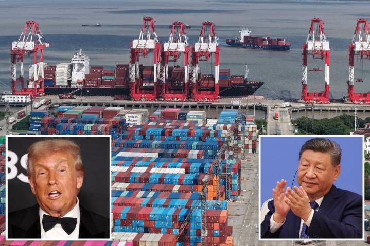 China's trade surplus hits $1 trillion for first time even as US exports plunge