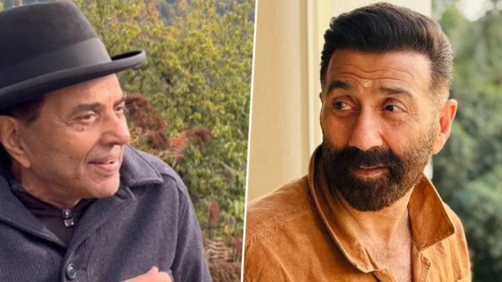 Bollywood Sunny Deol Remembers Father Dharmendra on His 90th Birth Anniversary, Says ‘Papa Is Always With Me’ (Watch Video)