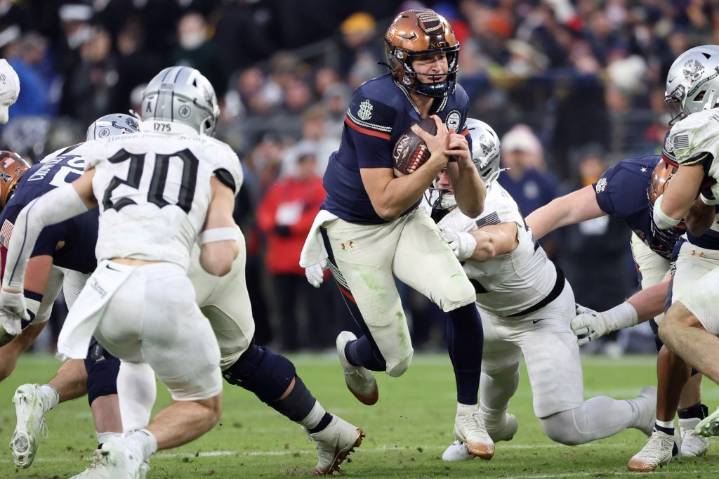 No. 22 Navy rallies to beat Army for 2nd straight year