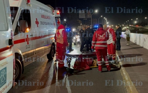 Peatón resulta lesionado tras ser atropellado en el Teófilo Borunda