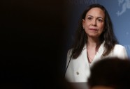 Venezuelan opposition leader makes harrowing journey to receive Nobel Peace Prize