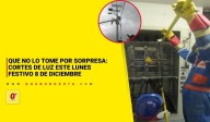 Que no lo tome por sorpresa: cortes de luz este lunes festivo 8 de diciembre