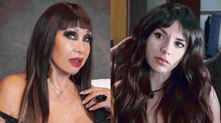 La reacción de Moria Casán al usar el mismo vestido que Gimena Accardi