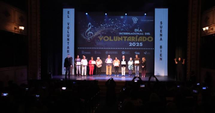 acto de reconocimiento de la labor solidaria con motivo del Día Internacional del Voluntariado