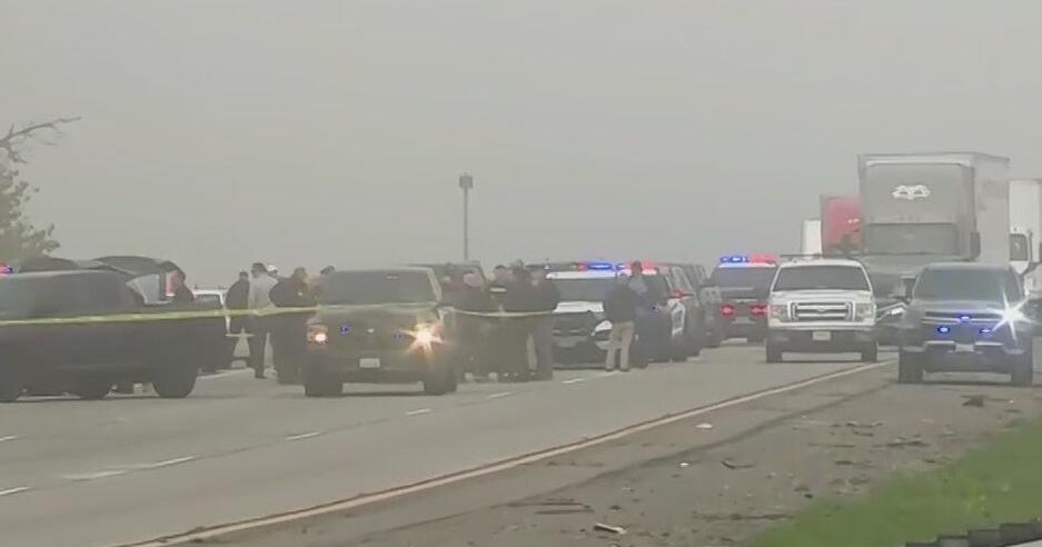 Man suspected of fatally stabbing son in Elk Grove shot by police along Highway 5 near Lodi