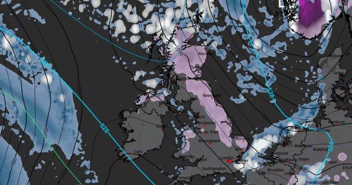 Exact dates snow forecast to hit England, Scotland and Wales as