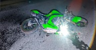 Motociclista y acompañante resultan lesionados tras choque en Nuevo Laredo