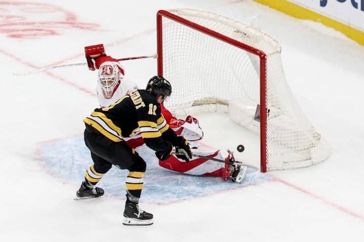 Where to watch the Bruins vs. Red Wings NHL livestream today for free