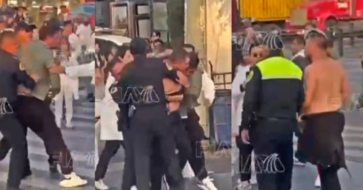 VIDEO|¡Tensión por conato de bronca en bloqueo del IPN! Motociclista intentó arrollar a estudiantes