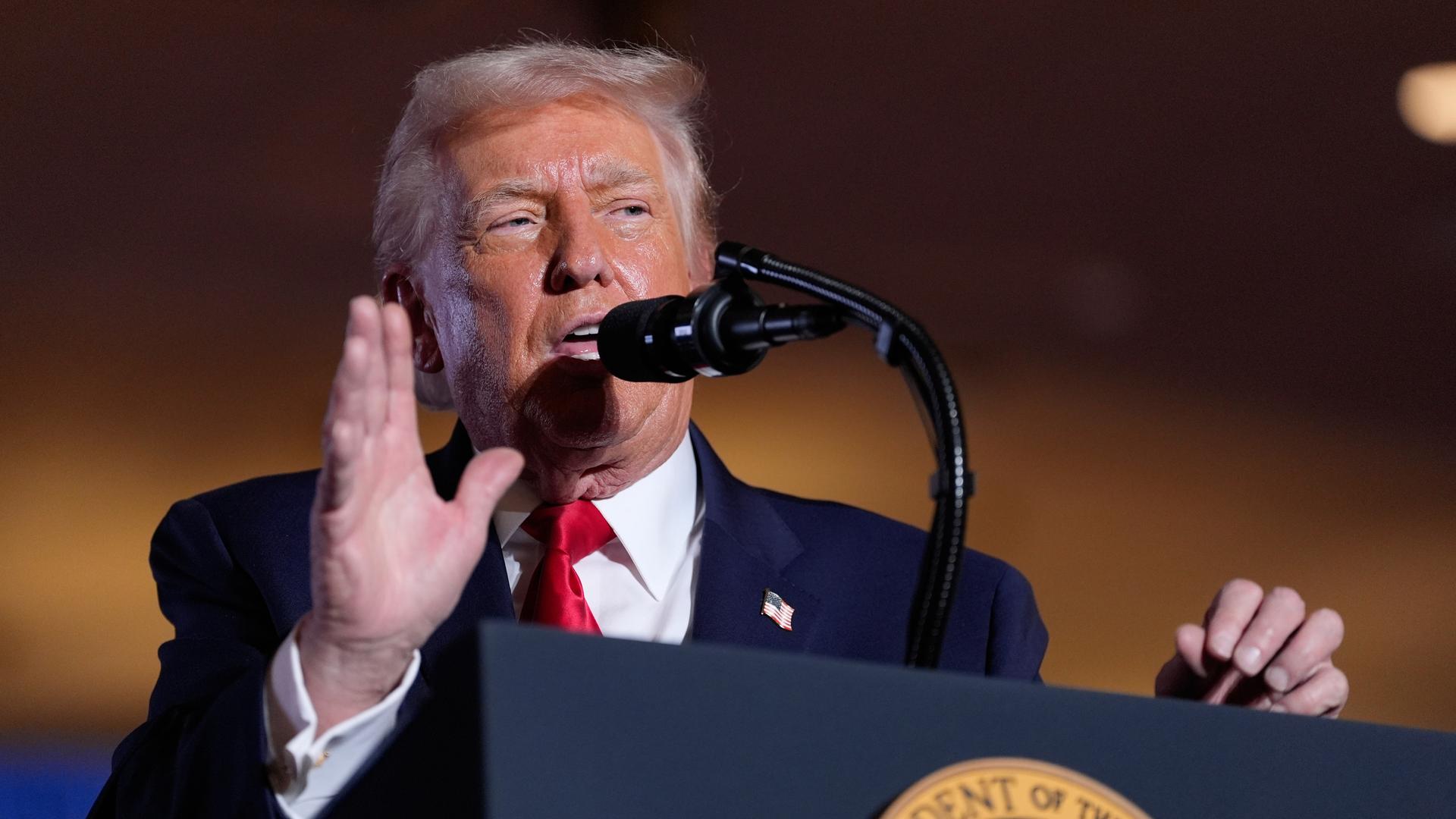 Trump's speech on combating inflation turns to grievances about immigrants from 'filthy' countries