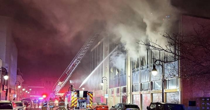 ‘It’s best days had ended’: Newspaper building consumed by flames, but memories remain