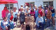 El Galpón: Talleristas de cerámica construyeron su primer horno comunitario